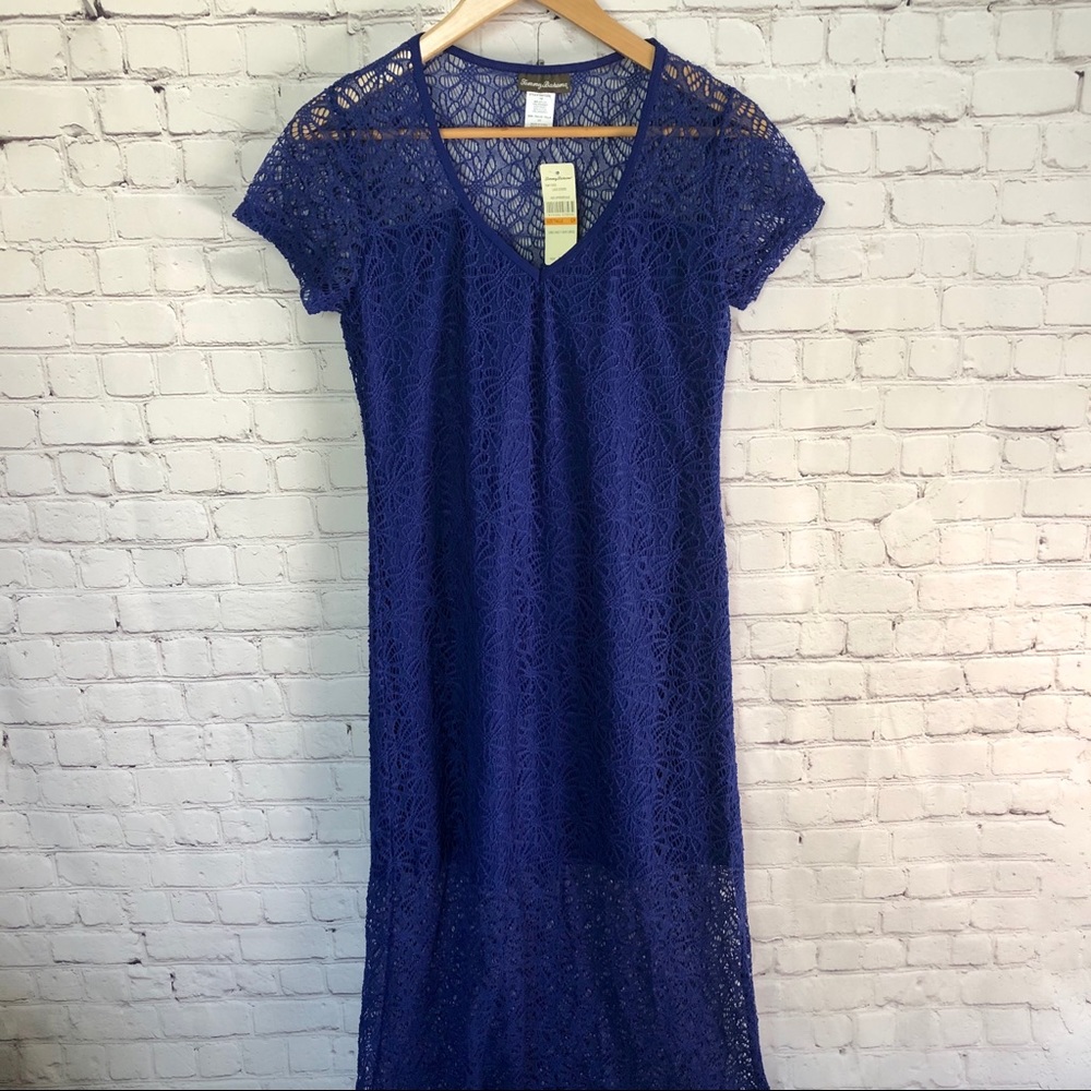 TOMMY BAHAMA Maxi Lace Pool Cover Up